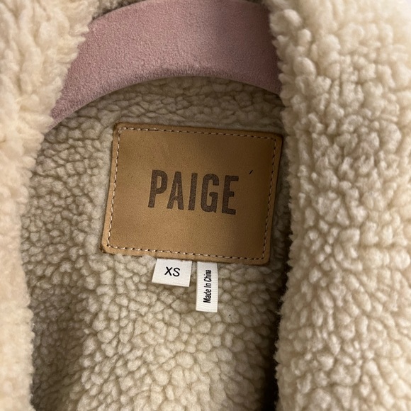 Paige Jean Jacket with Fur - Picture 3 of 4